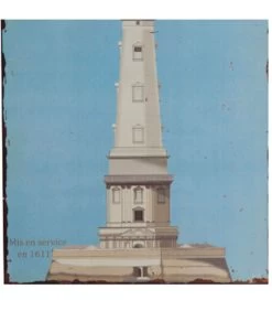 Plaque Décorative Murale Métal Phare De Cordouan Gironde - 26x35cm -Produits Menagers Boutique plaque decorative murale metal phare de cordouan gironde 26x35cm 2