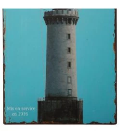 Plaque Décorative Murale Métal Phare De Kereon Bretagne - 26x35cm -Produits Menagers Boutique plaque decorative murale metal phare de kereon bretagne 26x35cm 2