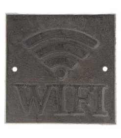 Plaque Décorative Murale Wifi