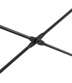 Portant Vêtements Bois Et Métal Noir 1 Étagère -Produits Menagers Boutique portant vetements bois et metal noir 1 etagere 3