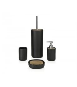 Porte Brosse à Dents En Céramique Noire -Produits Menagers Boutique porte brosse a dents en ceramique noire 2