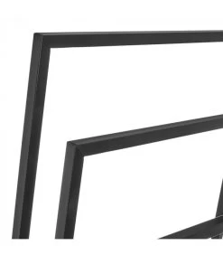 Porte Serviette Sur Pied En Métal Noir 3 Bras -Produits Menagers Boutique porte serviette sur pied en metal noir 3 bras 2