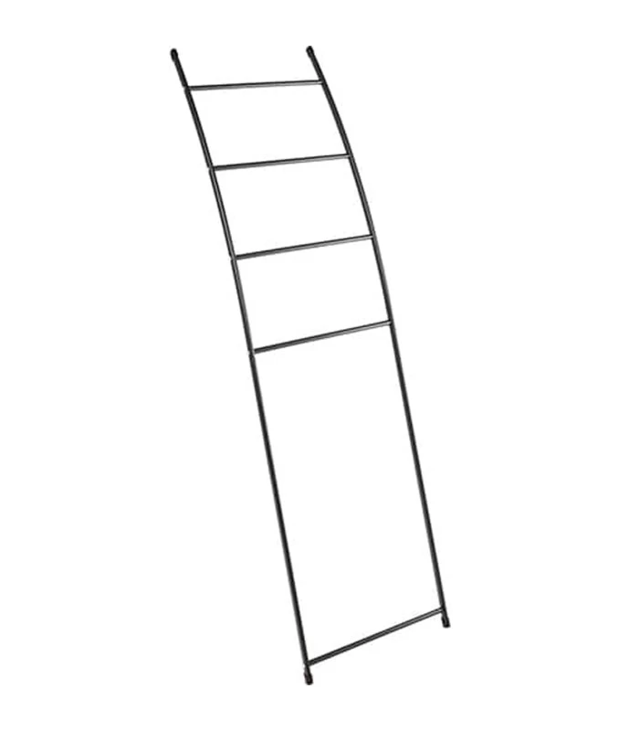 Porte Serviettes échelle Métal Noir 44x10.5x150cm 3 Porte Serviettes échelle Métal Noir 44x10.5x150cm