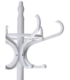 Portemanteau Perroquet En Bois Blanc -Produits Menagers Boutique portemanteau perroquet en bois blanc 2