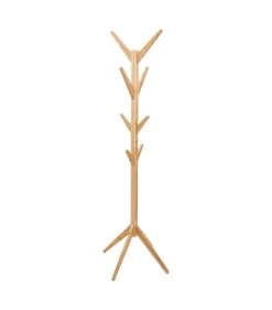 Portemanteau Sur Pied Arbre Bambou - 60x60x178cm