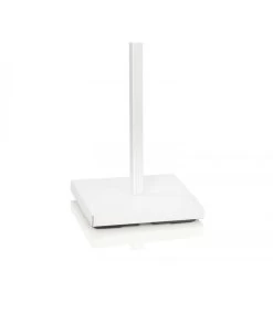 Portemanteau Sur Pied En Métal Blanc Et Bambou -Produits Menagers Boutique portemanteau sur pied en metal blanc et bambou 2