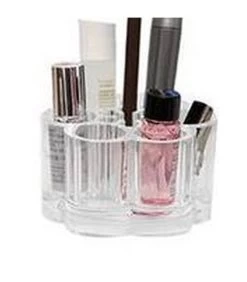 Rangement Maquillage Acrylique Transparent Rond -Produits Menagers Boutique rangement maquillage acrylique transparent rond 2