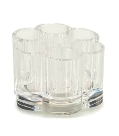 Rangement Maquillage Acrylique Transparent Rond
