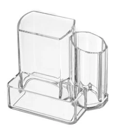 Rangement Maquillage Transparent 13x10x10cm