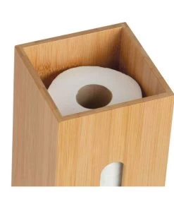 Rangement Stock Rouleaux Papier Toilette En Bambou 14x14x33cm 9 Rangement Stock Rouleaux Papier Toilette En Bambou 14x14x33cm -Produits Menagers Boutique rangement stock rouleaux papier toilette en bambou 14x14x33cm 2