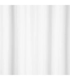 Rideau De Douche Classique Tissu Uni Blanc -Produits Menagers Boutique rideau de douche classique tissu uni blanc 2