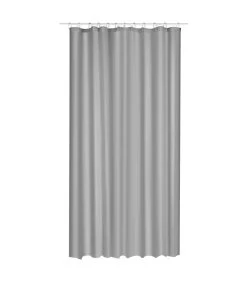Rideau De Douche Gris - 180x200cm