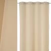 Rideau Toile Oxford Beige - 140x260cm -Produits Menagers Boutique rideau toile oxford beige 140x260cm