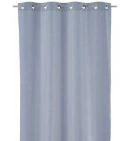 Rideau Toile Oxford Bleu - 140x260cm