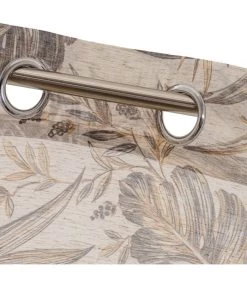 Rideau Voilage à Oeillets Feuillage à L'unité 140x260cm -Produits Menagers Boutique rideau voilage a oeillets feuillage a l unite 140x260cm 3