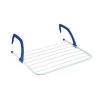 Séchoir à Linge Pliant Pour Balcon Et Radiateur Bleu Et Blanc -Produits Menagers Boutique sechoir a linge pliant pour balcon et radiateur bleu et blanc
