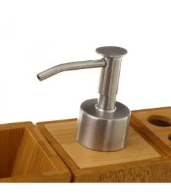 Set Bambou Salle De Bain Distributeur Savon, Porte Brosse à Dents, Gobelet Rangement -Produits Menagers Boutique set bambou salle de bain distributeur savon porte brosse a dents gobelet rangement 2