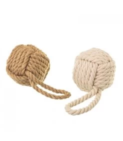 Set De 2 Butoirs De Porte Noeuds Corde