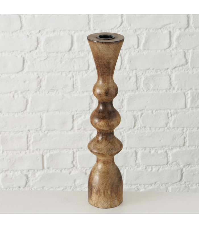 Set De 2 Chandeliers En Bois De Mangue - 23cm Et 30cm 6 Set De 2 Chandeliers En Bois De Mangue - 23cm Et 30cm – Image 4