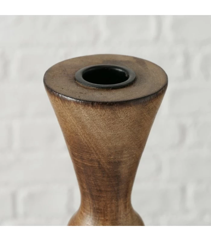 Set De 2 Chandeliers En Bois De Mangue - 23cm Et 30cm 9 Set De 2 Chandeliers En Bois De Mangue - 23cm Et 30cm – Image 7