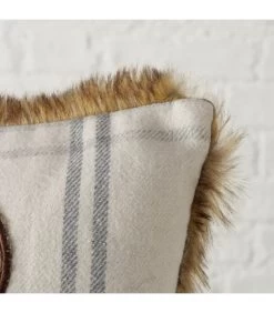 Set De 2 Coussins Carré à Carreaux Esprit Chalet De Montagne Cerfs -Produits Menagers Boutique set de 2 coussins carre a carreaux esprit chalet de montagne cerfs 2