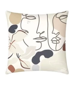 Set De 2 Coussins Multicolores Cubisme 43x43cm -Produits Menagers Boutique set de 2 coussins multicolores cubisme 43x43cm 1