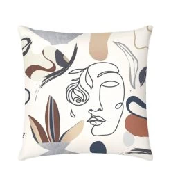 Set De 2 Coussins Multicolores Cubisme 43x43cm -Produits Menagers Boutique set de 2 coussins multicolores cubisme 43x43cm 2