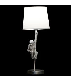 Produits Menagers Boutique -Produits Menagers Boutique set de 2 lampes a poser en resine singes 20x20x49cm 1