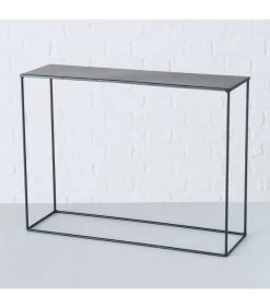 Set De 2 Supports Plantes En Métal Noir - 55x21x50cm -Produits Menagers Boutique set de 2 supports plantes en metal noir 55x21x50cm 4