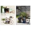 Set De 2 Tableaux Décoratifs Photo Vélos - 60x80cm -Produits Menagers Boutique set de 2 tableaux decoratifs photo velos 60x80cm