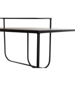 Set De 2 Tables Basses Gigognes En Métal Noir -Produits Menagers Boutique set de 2 tables basses gigognes en metal noir 2