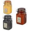 Set De 3 Bougies Parfumées Pots En Verre 6.5x6.5x12cm -Produits Menagers Boutique set de 3 bougies parfumees pots en verre 65x65x12cm