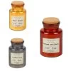 Set De 3 Bougies Parfumées Pots En Verre Et Liège 7x7x12cm -Produits Menagers Boutique set de 3 bougies parfumees pots en verre et liege 7x7x12cm