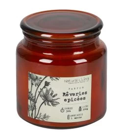 Set De 3 Bougies Parfumées Style Apothicaire 11x11x12cm -Produits Menagers Boutique set de 3 bougies parfumees style apothicaire 11x11x12cm 3