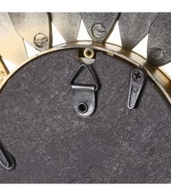 Set De 3 Miroirs Ronds Dorés Fleurs 25.5x25.5x1.5cm -Produits Menagers Boutique set de 3 miroirs ronds dores fleurs 255x255x15cm 2