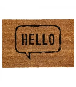Set De 4 Paillassons Coco Bonjour, A Bientôt, Hello, Bienvenue - 60x40cm -Produits Menagers Boutique set de 3 paillassons coco bonjour a bientot hello 60x40cm 4