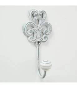 Set De 3 Patères Vieillies En Métal Blanc Et Gris Et Céramique 9 Set De 3 Patères Vieillies En Métal Blanc Et Gris Et Céramique -Produits Menagers Boutique set de 3 pateres vieillies en metal blanc et gris et ceramique 2