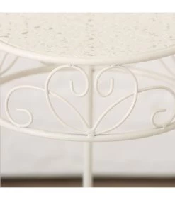 Set De 3 Supports Pots Plantes En Métal Blanc -Produits Menagers Boutique set de 3 supports pots plantes en metal blanc 3