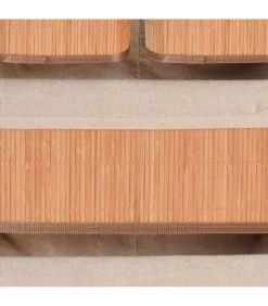 Set De 4 Paniers De Rangement En Bambou Pour Salle De Bain -Produits Menagers Boutique set de 4 paniers de rangement en bambou pour salle de bain 2