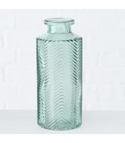 Set De 4 Vases Soliflores En Verre Vert 6x6x13.8cm -Produits Menagers Boutique set de 4 vases soliflores en verre vert 6x6x138cm 3