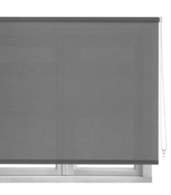 Store Enrouleur Intérieur Gris - 80x180cm