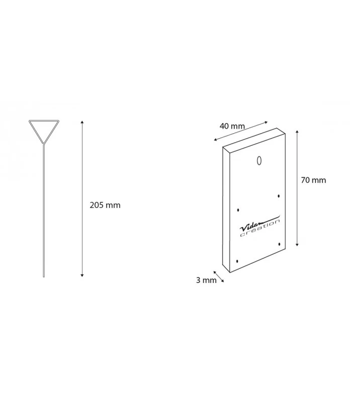 Porte Photo Mural Original Design By Vidame Création 4 Porte Photo Mural Original Design By Vidame Création – Image 2