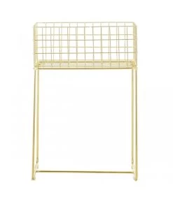 Bloomingville Support Plantes En Métal Doré Pour Intérieur