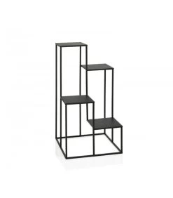 Support Pots Plantes Étagé En Métal Noir 7 Support Pots Plantes Étagé En Métal Noir -Produits Menagers Boutique support pot plante etage en metal noir 2