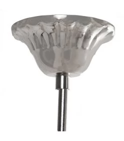 Suspension Baroque à Pampilles Acryliques Et Métal Argenté - 35x69cm -Produits Menagers Boutique suspension baroque a pampilles acryliques et metal argente 35x69cm 3