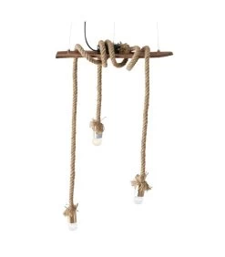 Suspension Corde Triple - Longueur 50cm