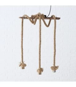 Suspension Corde Triple - Longueur 50cm -Produits Menagers Boutique suspension corde triple longueur 50cm 6