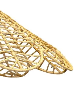 Suspension Tulipe Raphia 59x59x27cm -Produits Menagers Boutique suspension tulipe raphia 59x59x27cm 2