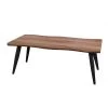 Table Basse Bois Et Métal Noir - 120x46x60cm -Produits Menagers Boutique table basse bois et metal noir 120x46x60cm