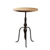 Table Bistrot Traditionnelle Métal Et Bois -Produits Menagers Boutique table bistrot traditionnelle metal et bois